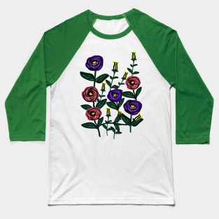 Lisianthus blossom Baseball T-Shirt